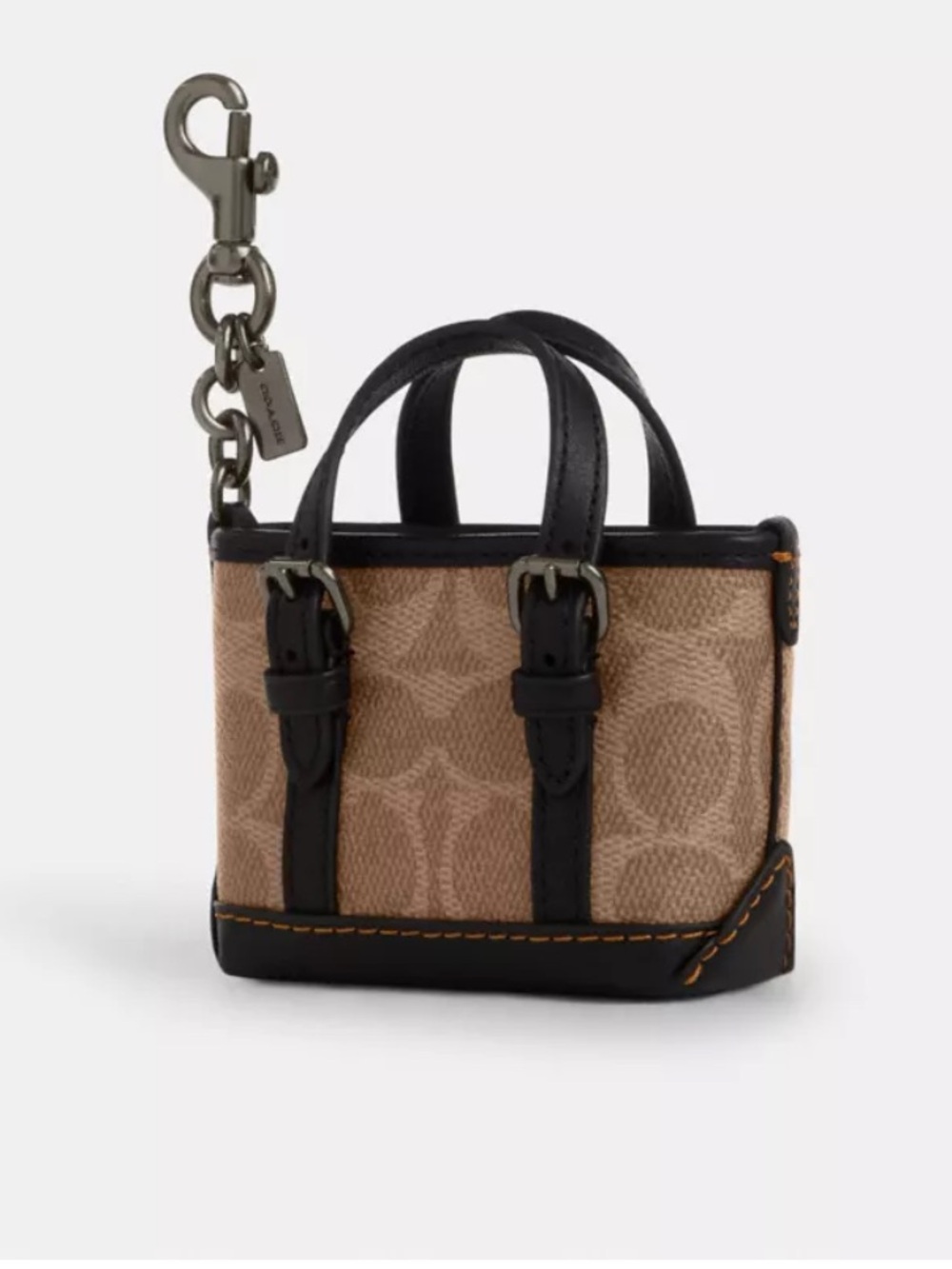 Coach Mini Warner Tote Bag Charm